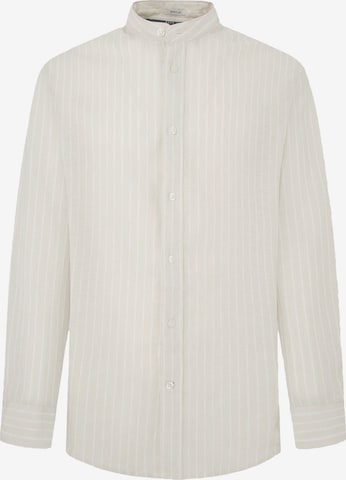 Pepe Jeans Regular fit Button Up Shirt 'PAMPHILL' in Beige: front