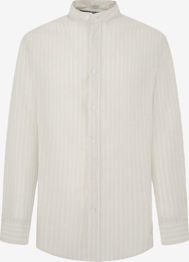 Pepe Jeans Button Up Shirt 'PAMPHILL' in Beige / White, Item view