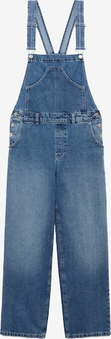 Regular Salopette en jean 'Carlota' MANGO en bleu : devant