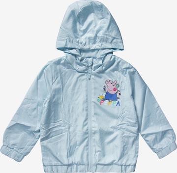 Peppa Pig Übergangsjacke 'Peppa Wutz' in Blau: Vorderseite