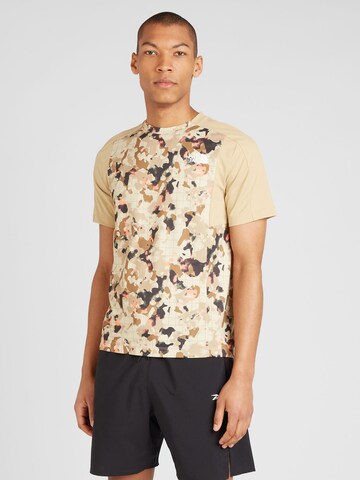 THE NORTH FACE Sportshirt 'VALDAY' in Grau: Vorderseite