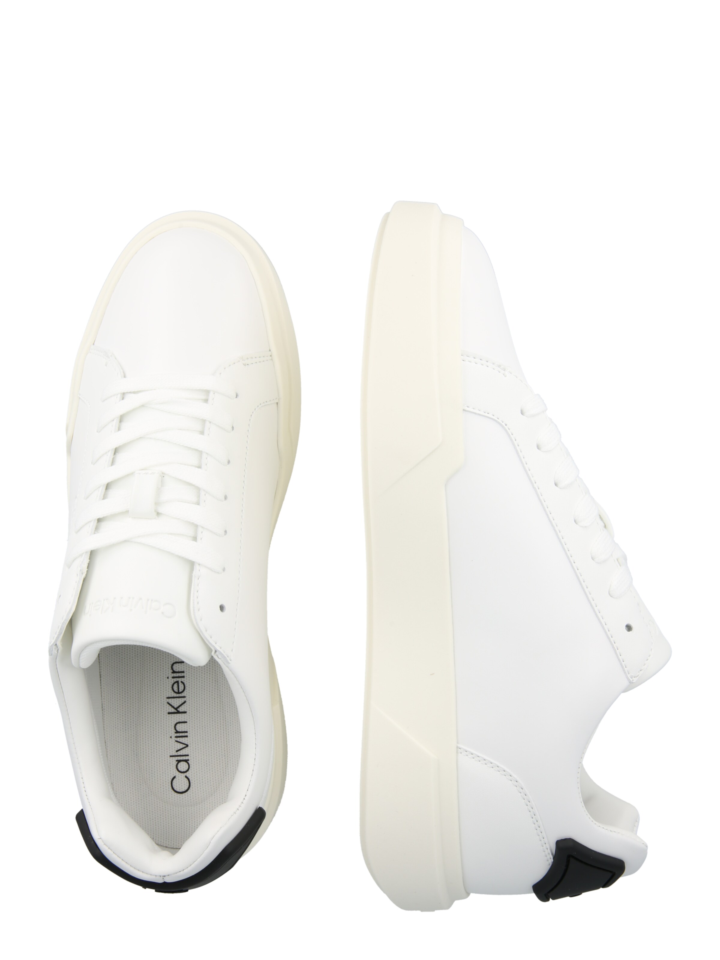 Calvin Klein Nizke superge | bela barva