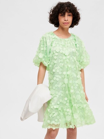 SELECTED FEMME Dress 'Alberta' in Green