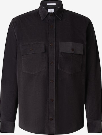 BOGNER Button Up Shirt 'Heiko' in Grey: front