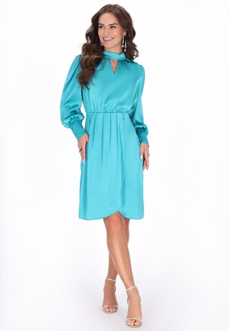 faina Cocktail Dress in Green