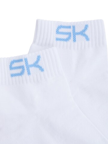 SPORTKIND Sports socks 'Short Tennis Socks' in White