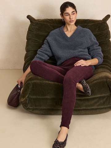 Next Skinny Leggings in Rot