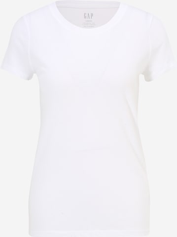 Gap Petite Shirt in White: front