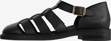 Paul Green Nauhaballerina värissä musta: etupuoli