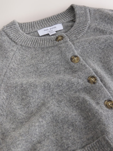 Next Knit cardigan 'N. Premium' in Grey
