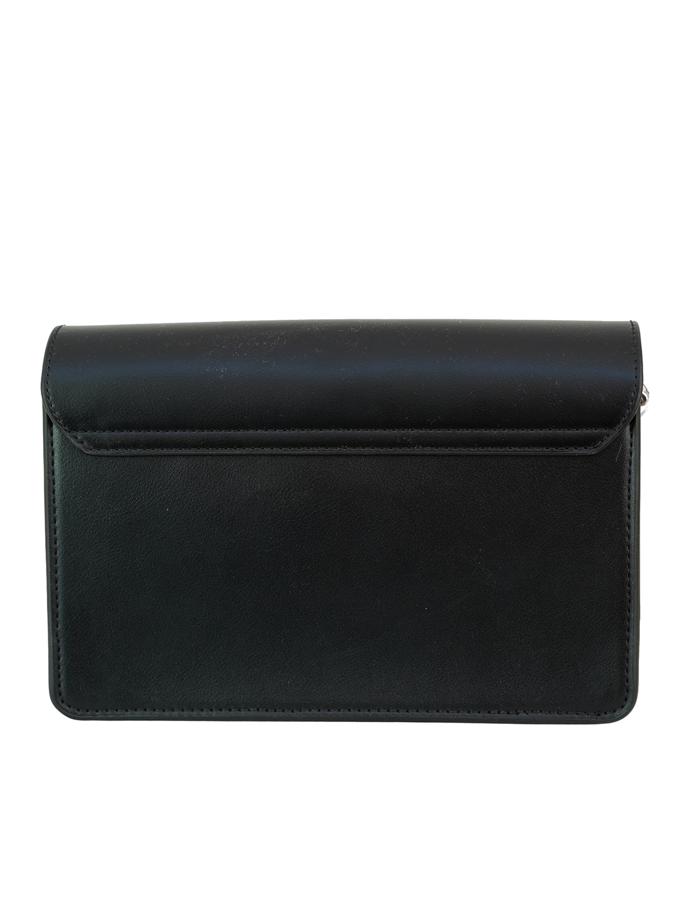Borsa a spalla 'Borsa a Spalla Carol Miniflap Bruno Magli Eco-Pelle Twist Lock' di Bruno Magli in nero