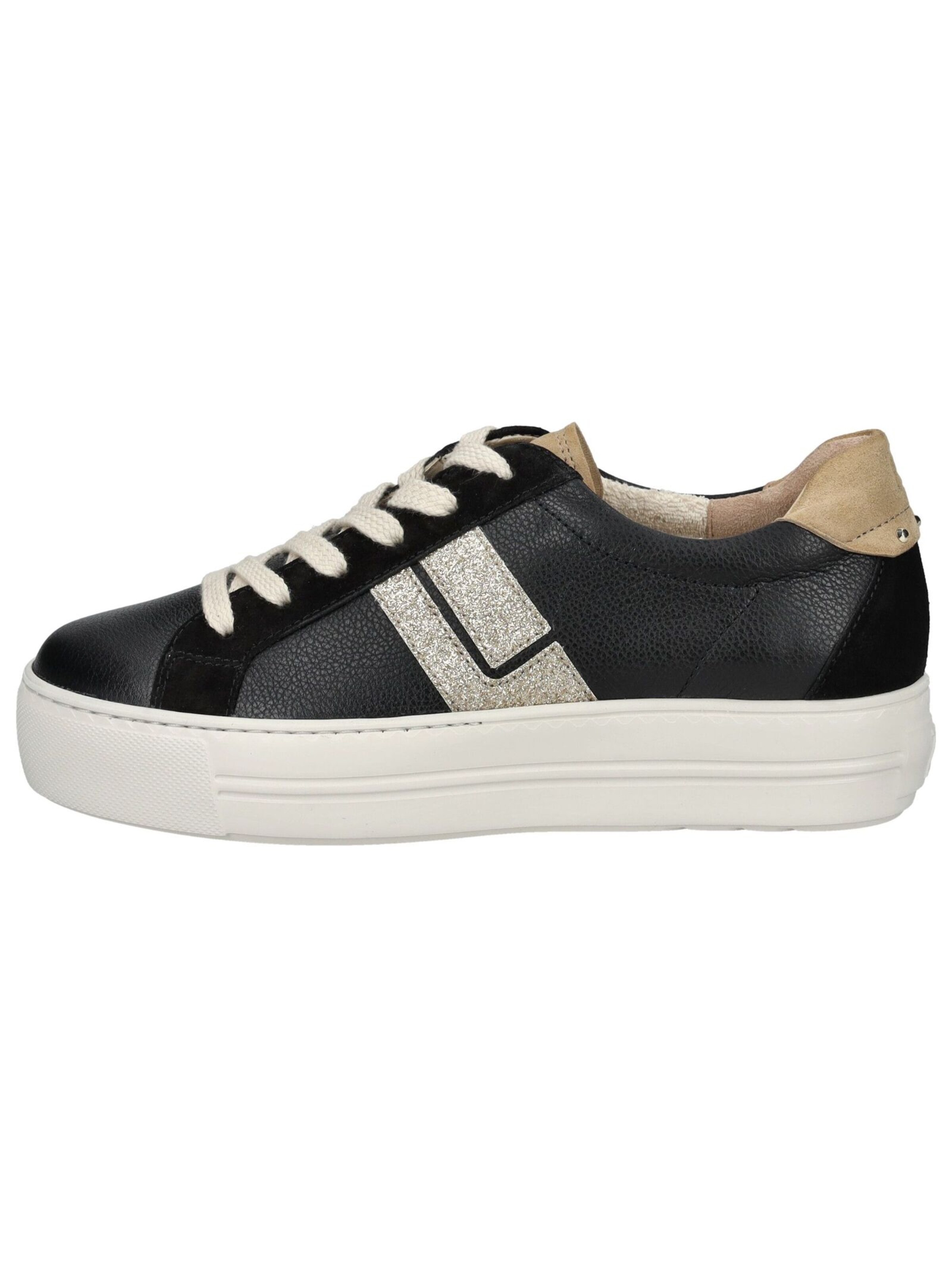Paul Green Sneakers laag in Zwart