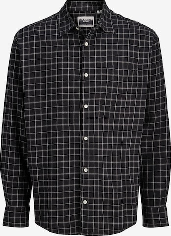 Coupe regular Chemise Jack & Jones Junior en noir : devant
