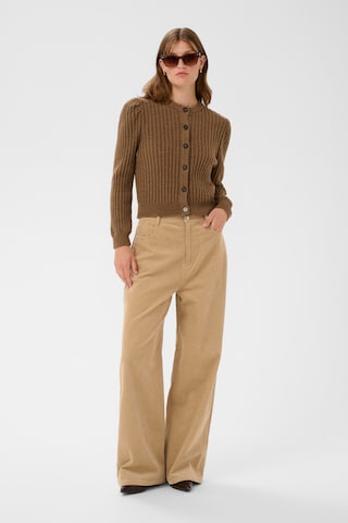 Loosefit Pantalon 'Lauven' SOAKED IN LUXURY en beige