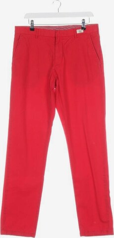 TOMMY HILFIGER Pants in 33 x 34 in Red: front