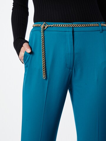 Regular Pantalon à plis s.Oliver BLACK LABEL en bleu