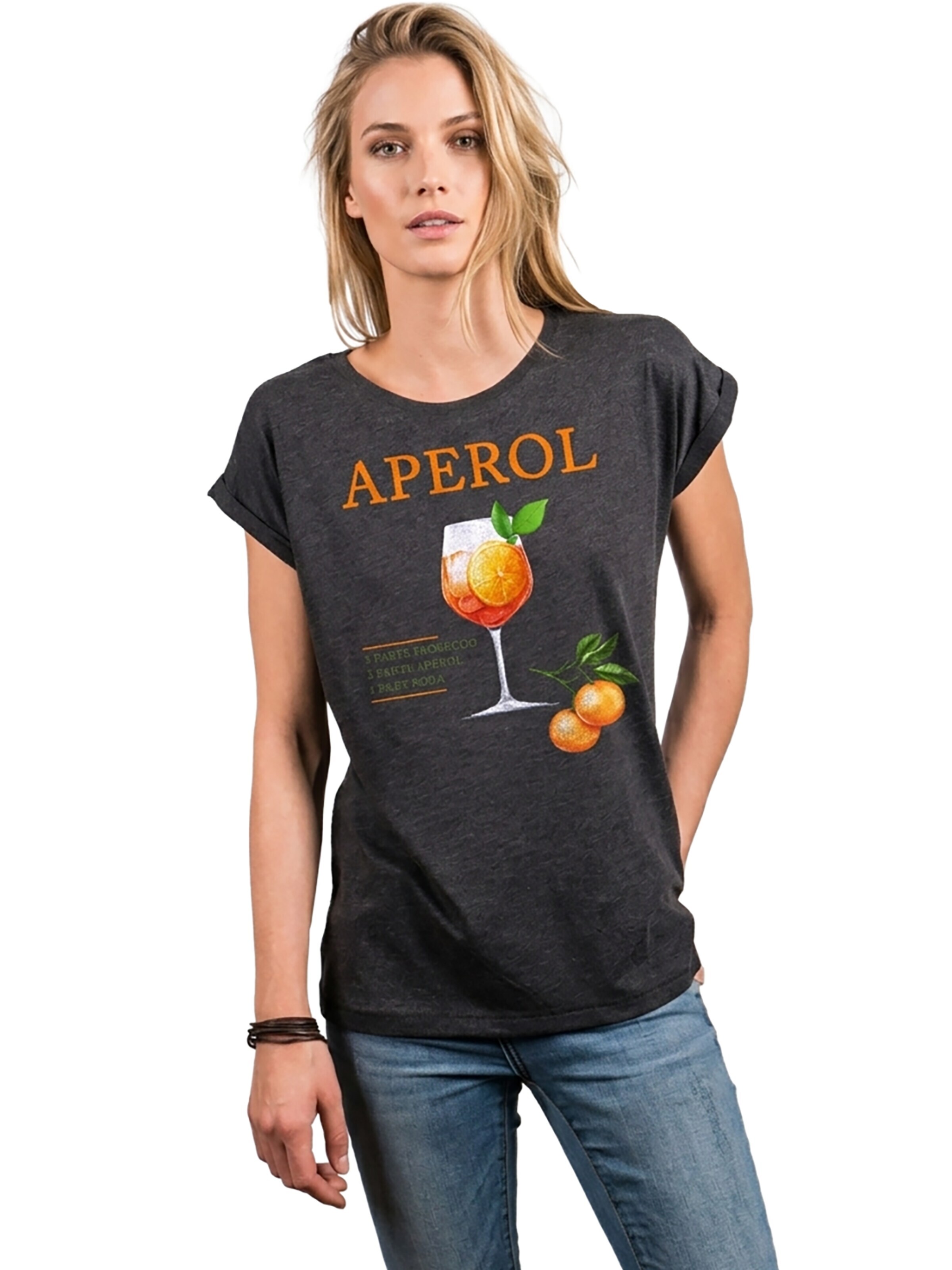 MAKAYA Shirt 'Aperoli' in Grey