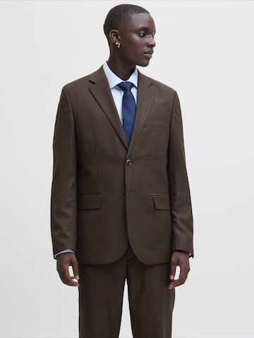 JACK & JONES regular Σακάκι για το γραφείο 'JPRSOLARIS' σε καφέ: μπροστά