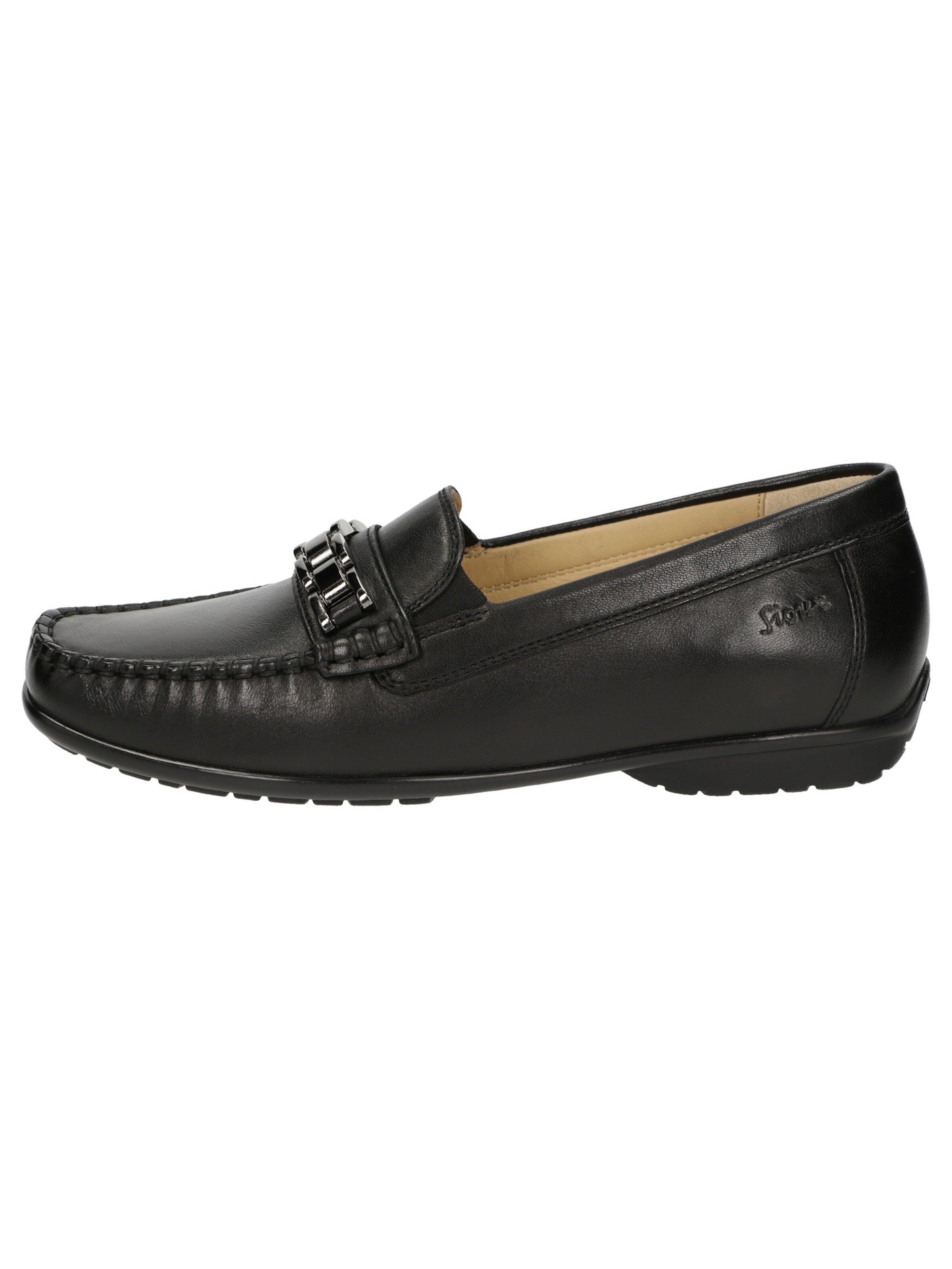 SIOUX Mokassin 'Cortizia' in Schwarz