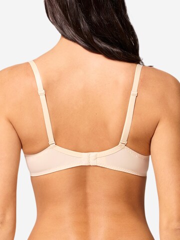 Simone Perele T-shirt Bra 'Délice' in Beige