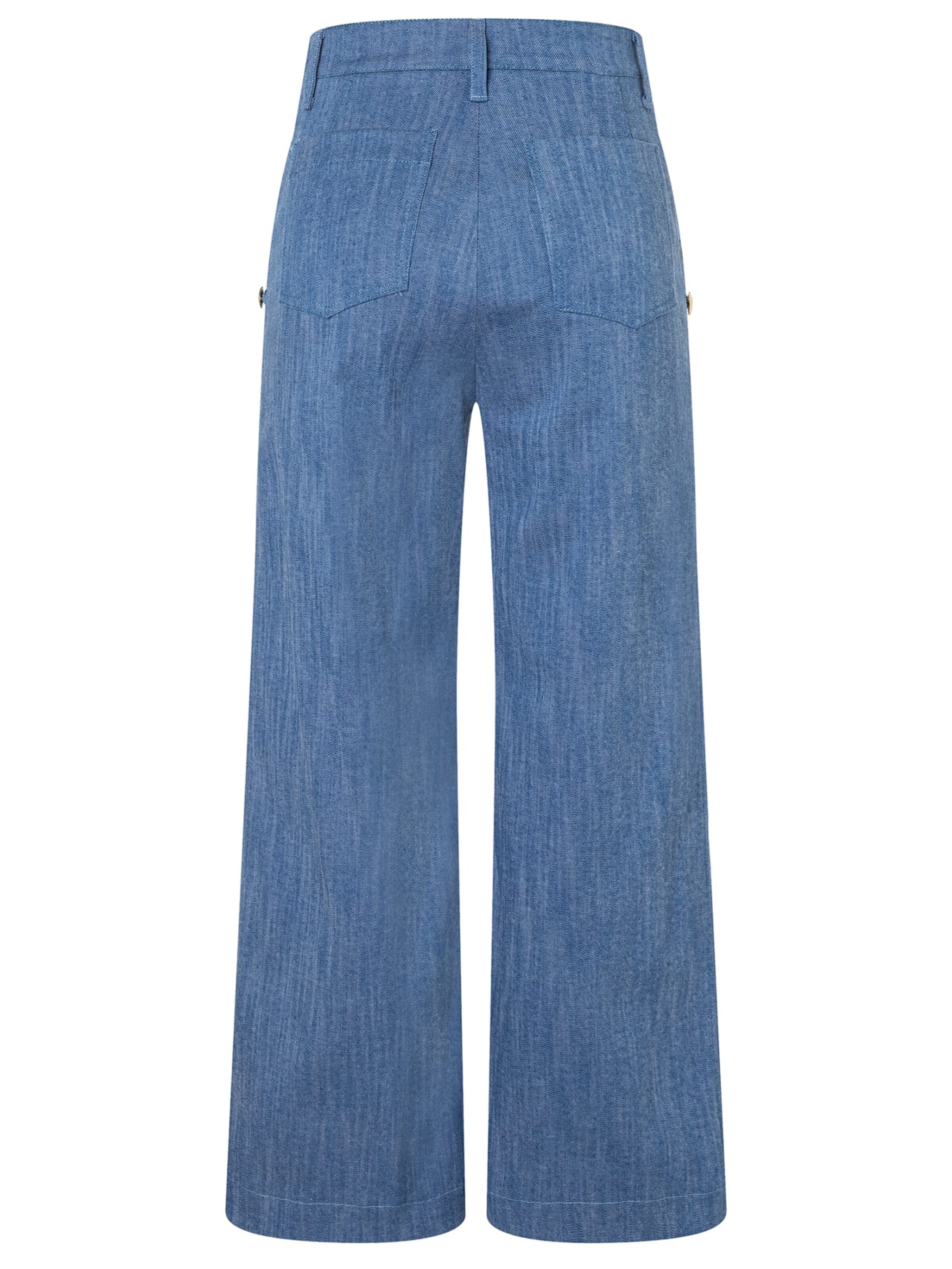 Ana Alcazar Flared Jeans 'Dizli' in Blau