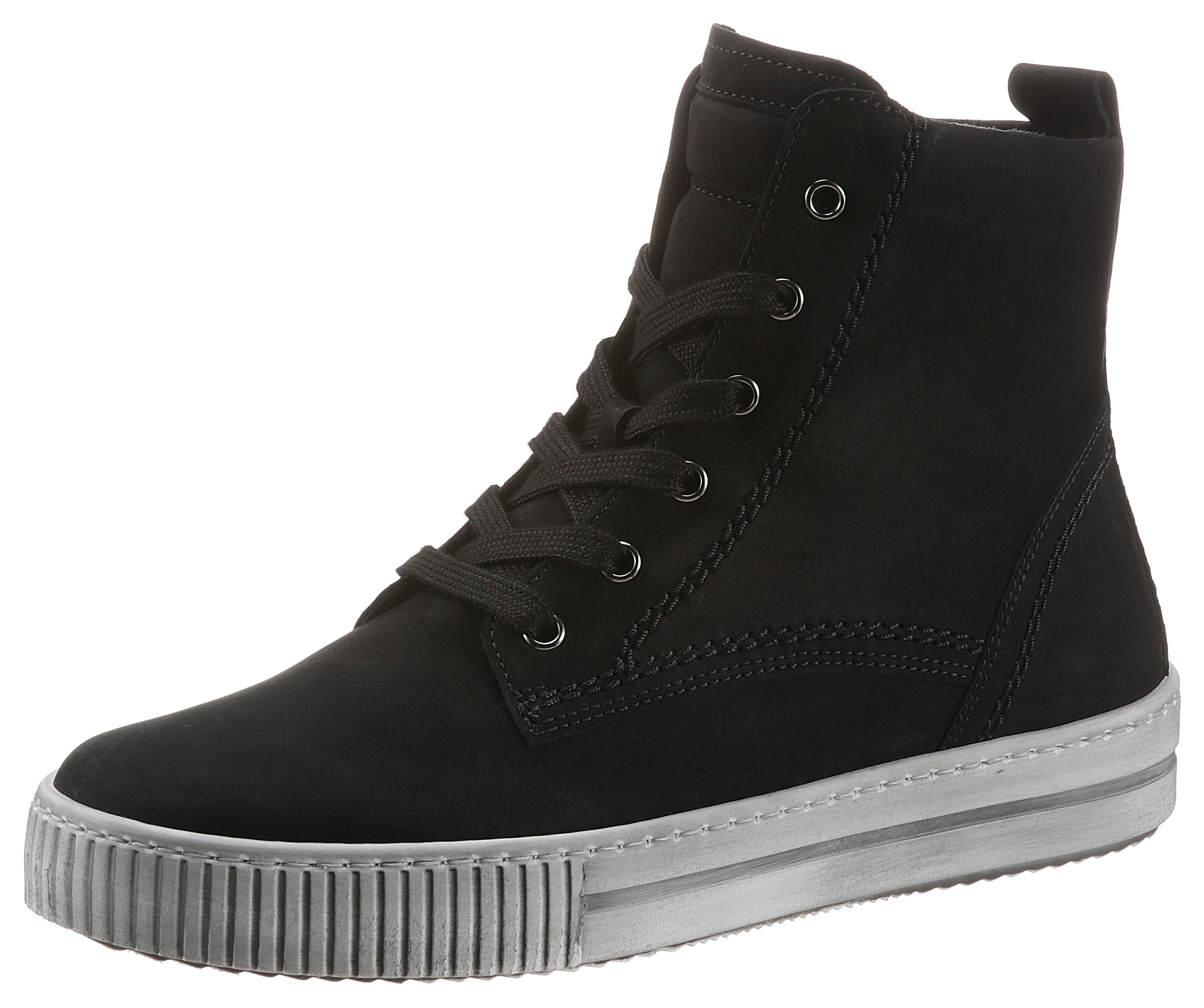 GABOR High-top trainers in Black: front