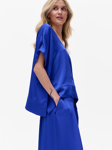 Blue Shadow Blouse in Blue