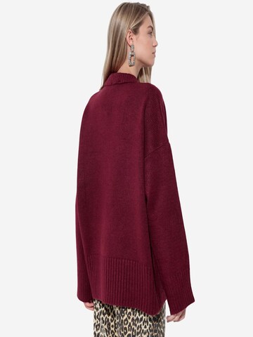 Cardigan Viorna en rouge