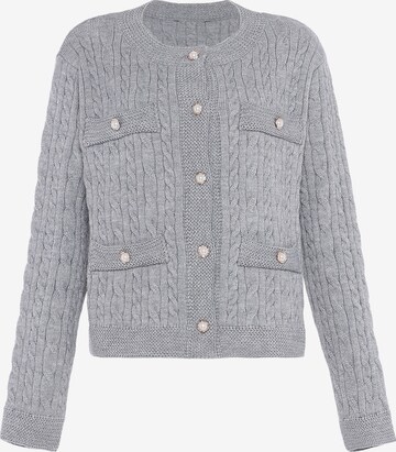 Cardigan faina en gris : devant