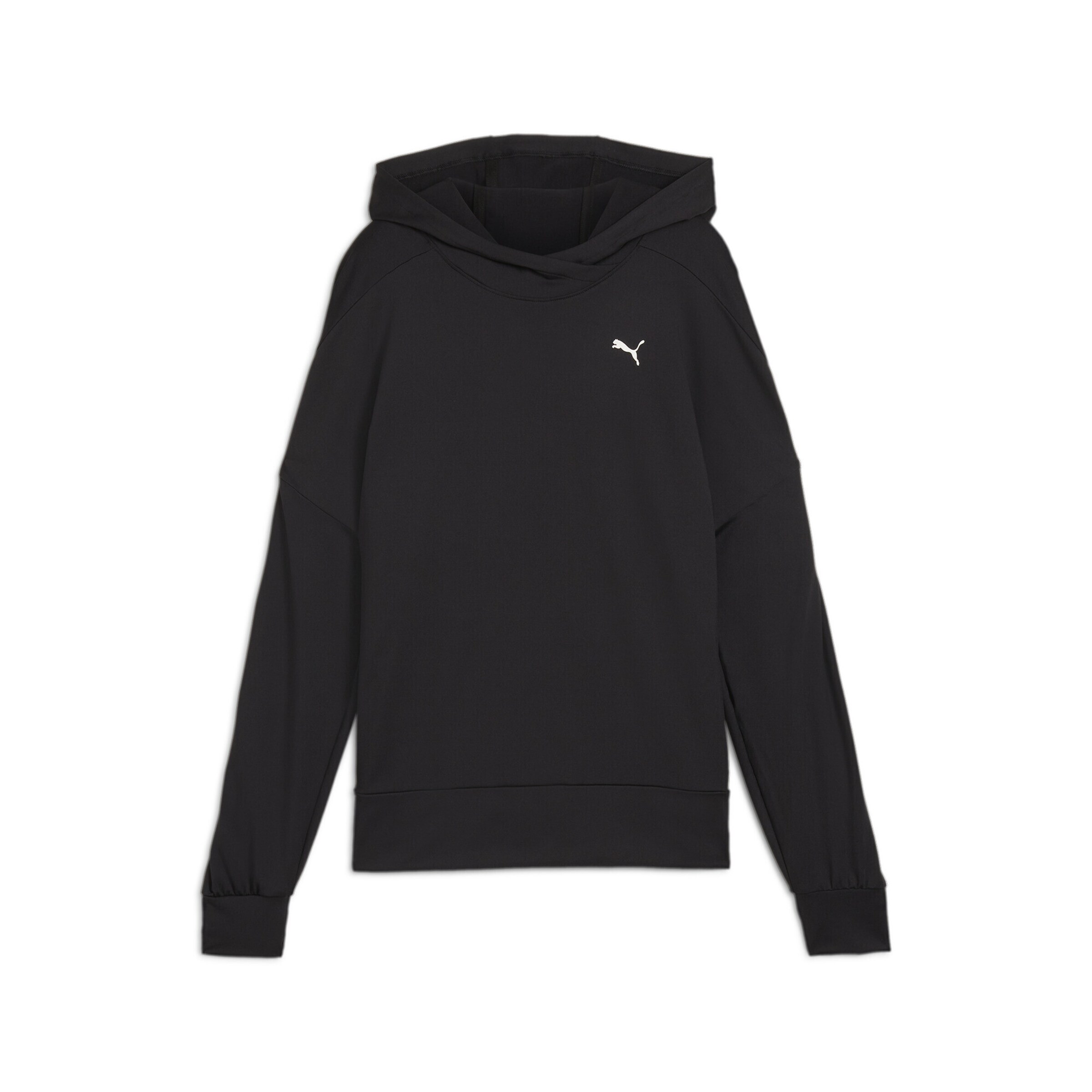 PUMA Athletic Sweatshirt 'Cloudspun' in Black: front