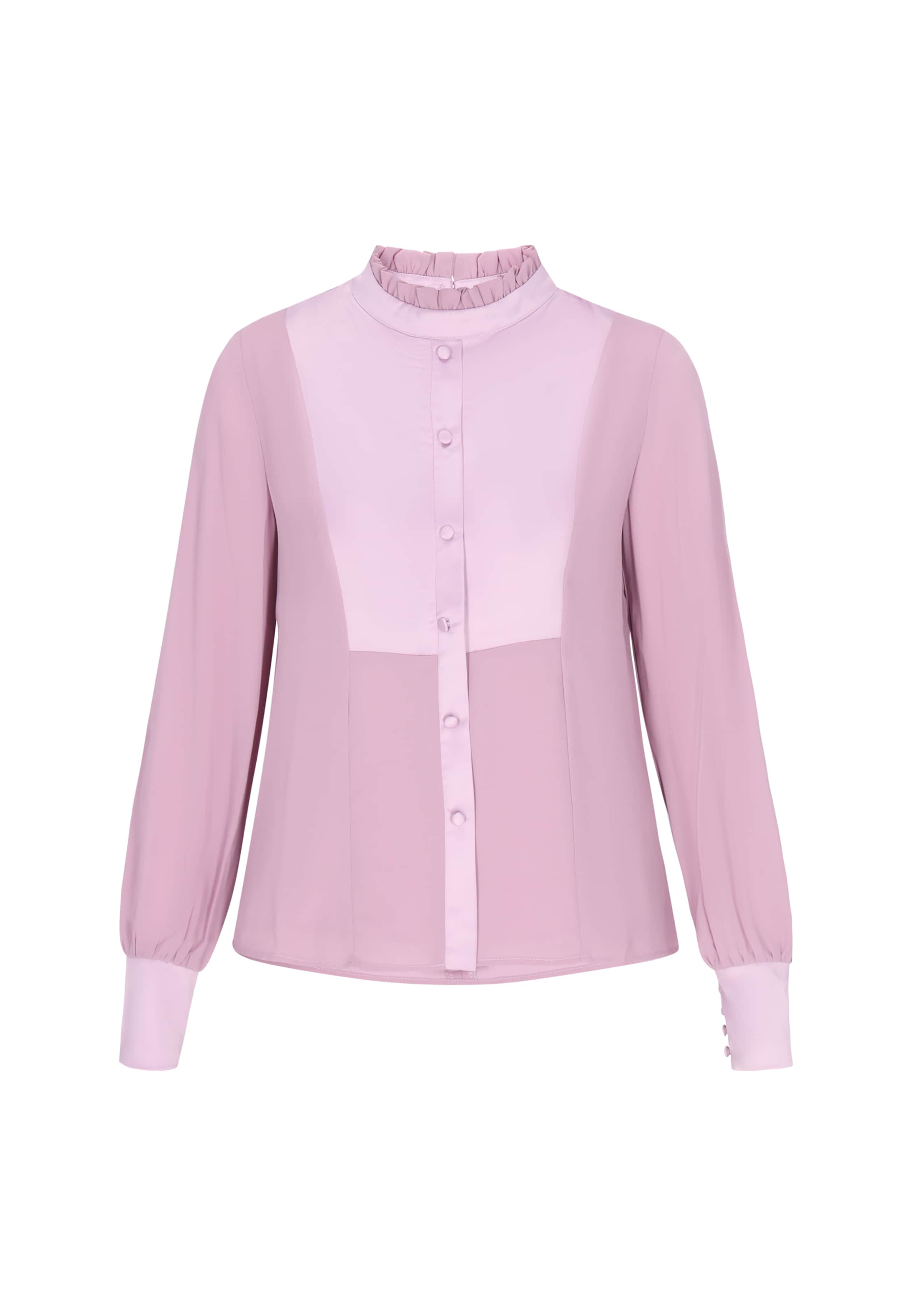 usha BLACK LABEL Bluse 'Elegant' in Lila: Vorderseite