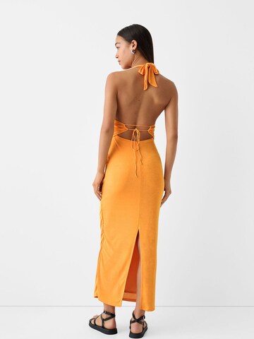 Bershka Dress in Orange