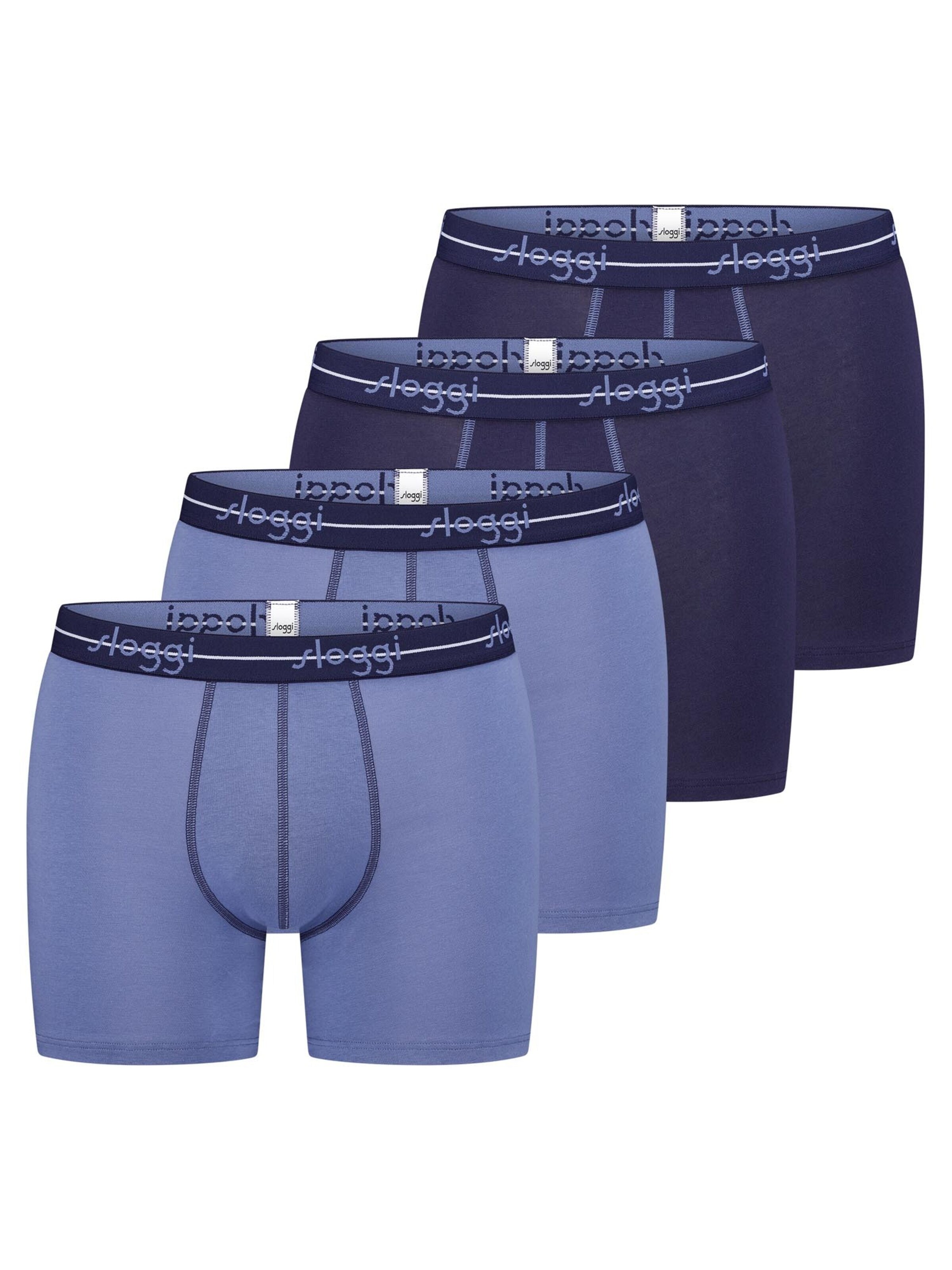SLOGGI Boxershorts 'men Start'‌‌‌‌‌ in Blau: Vorderseite