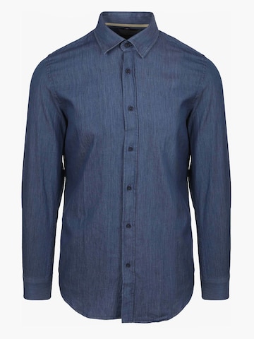 Chemise Suitable en bleu : devant