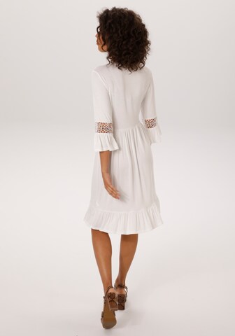 Aniston CASUAL Dress in White