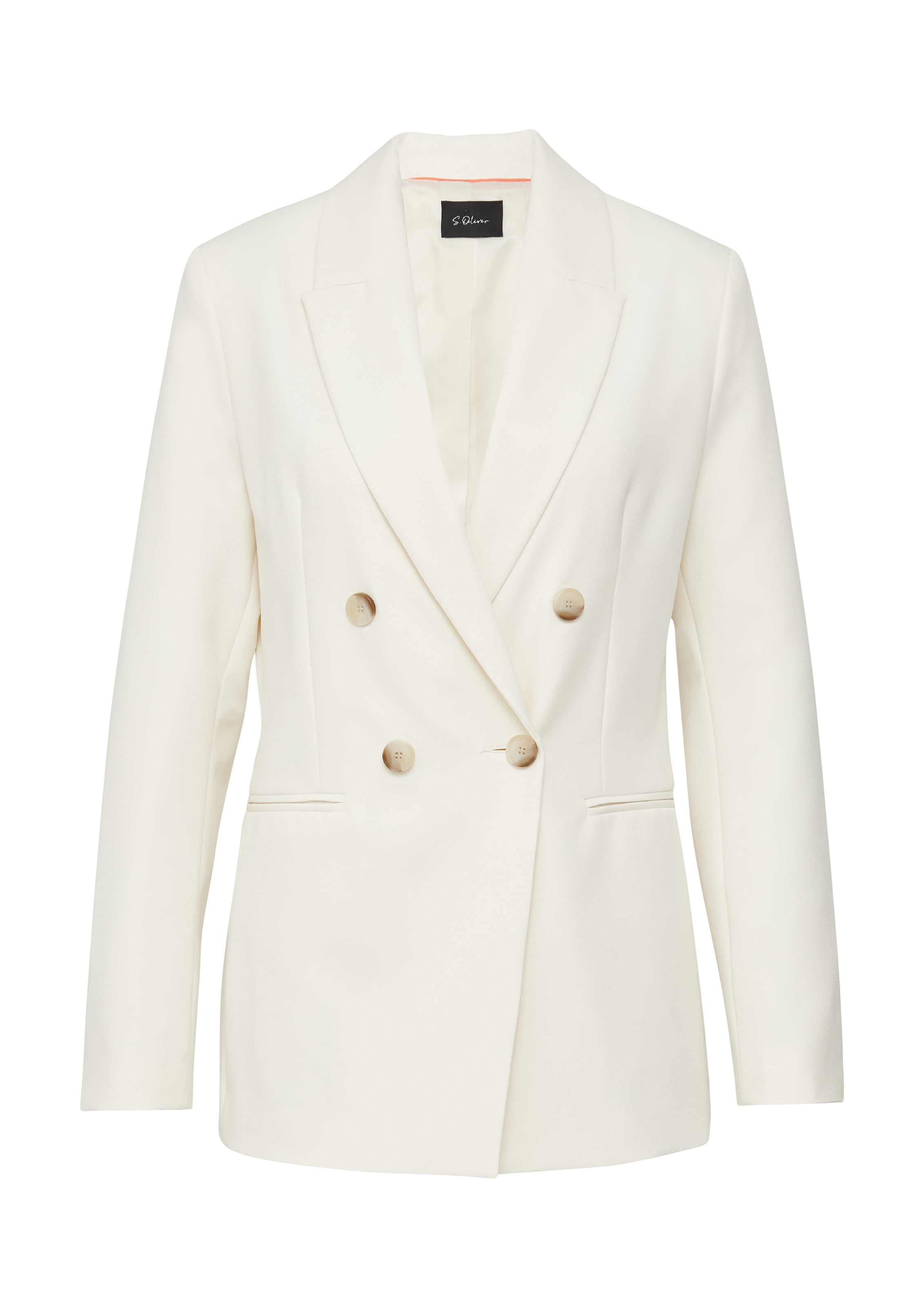s.Oliver BLACK LABEL Blazer in Weiß: Vorderseite