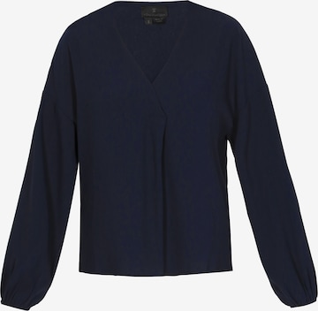 DreiMaster Klassik Bluza | modra barva: sprednja stran