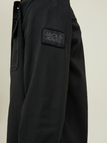 Jack & Jones Junior Regular fit Button Up Shirt 'Coben' in Black