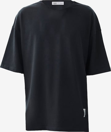 T-Shirt VAMOS CLO en noir : devant