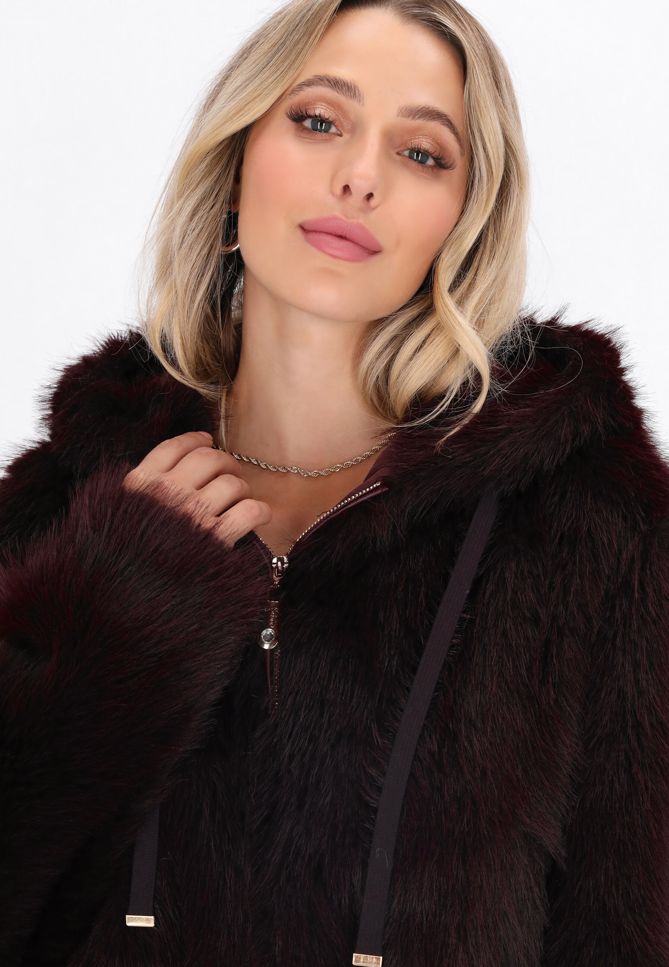 faina Between-season jacket in Red