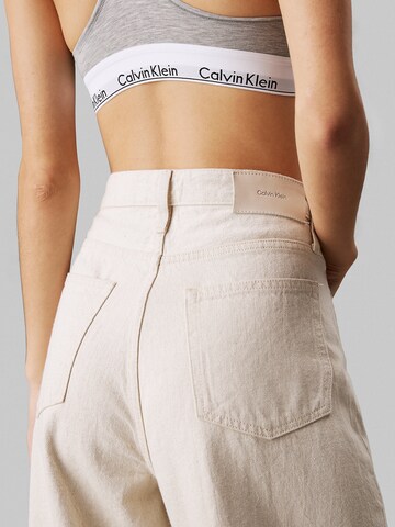 Calvin Klein Loosefit Jeans in Weiß