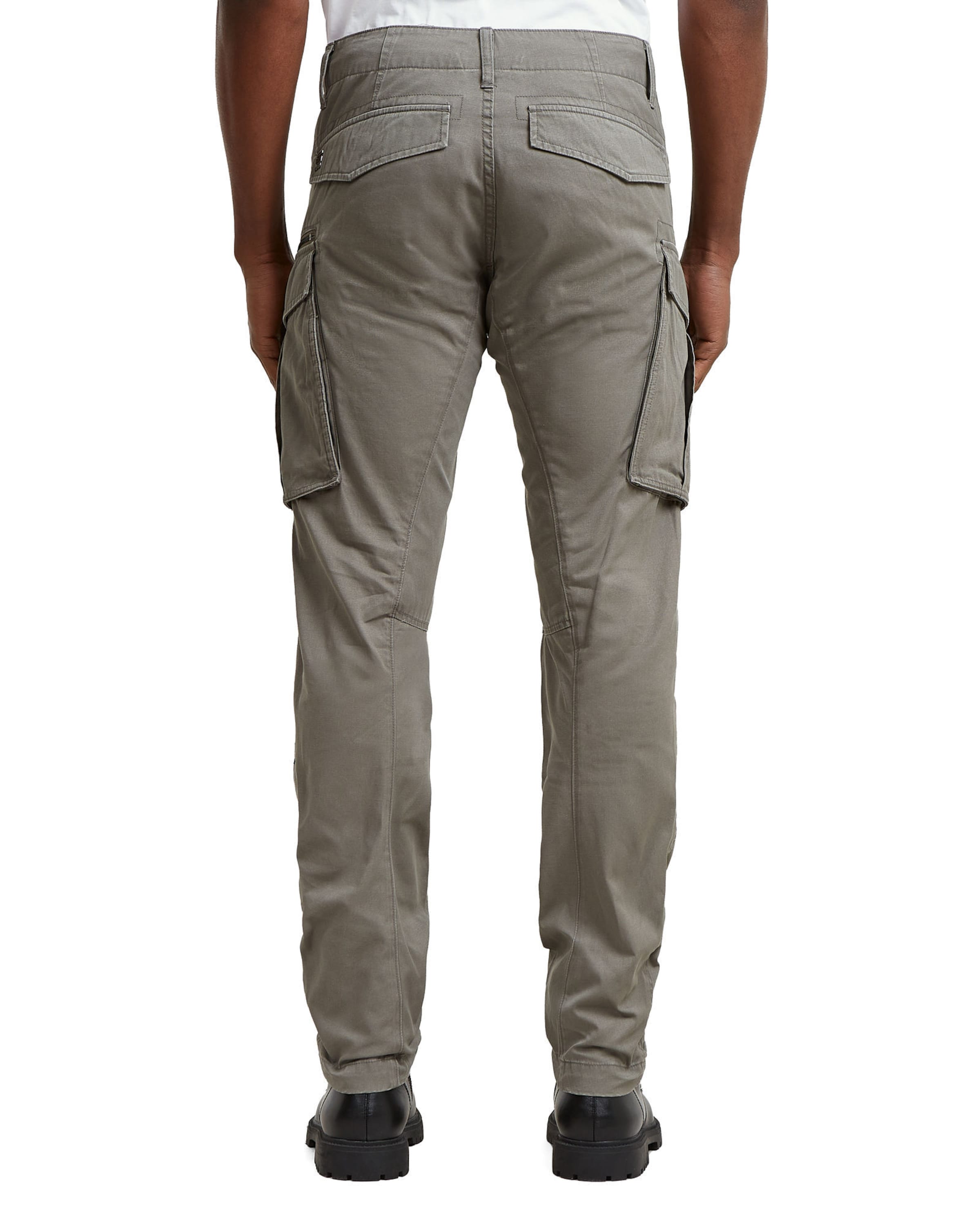 Effilé Pantalon cargo 'Zip 3D ' G-STAR en gris