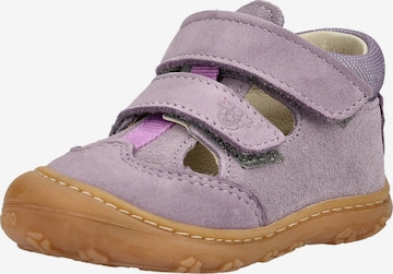 Calzatura aperta di Pepino in lilla: frontale