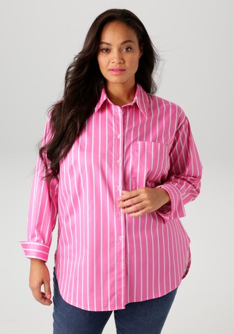 Aniston Bluse in Pink: Vorderseite