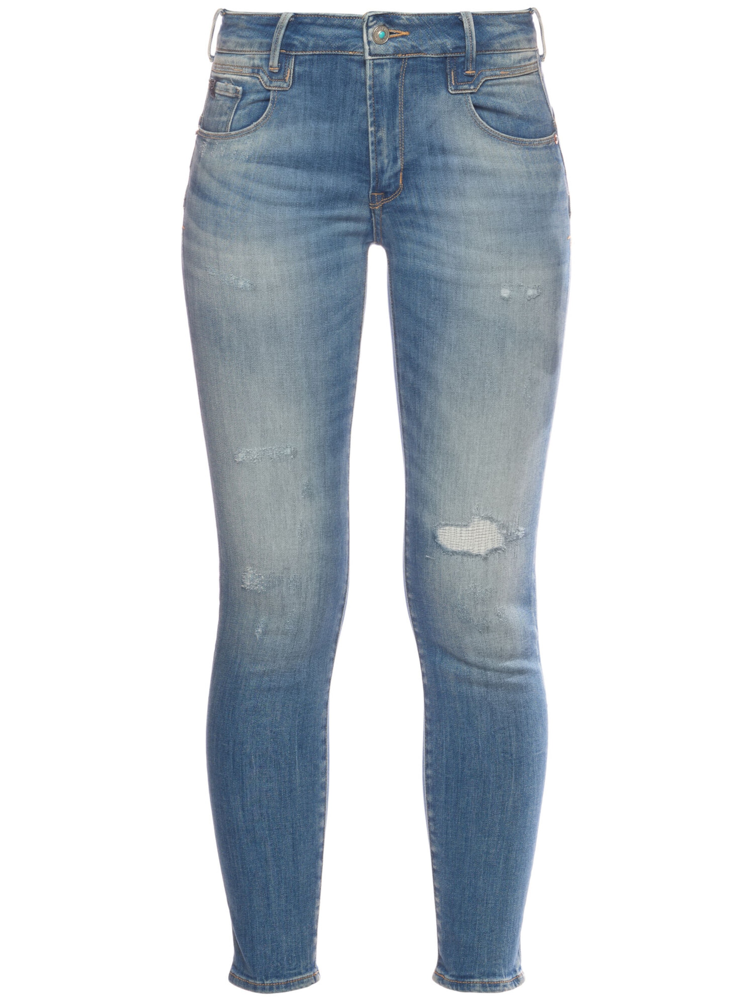 Skinny Jean 'Pulp' Le Temps Des Cerises en bleu : devant