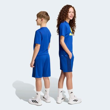 ADIDAS SPORTSWEAR Regular Workout Pants in Blue
