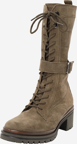 GABOR Lace-Up Boots in Brown: front