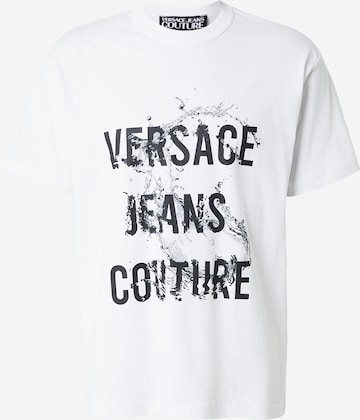 T-Shirt Versace Jeans Couture en blanc : devant
