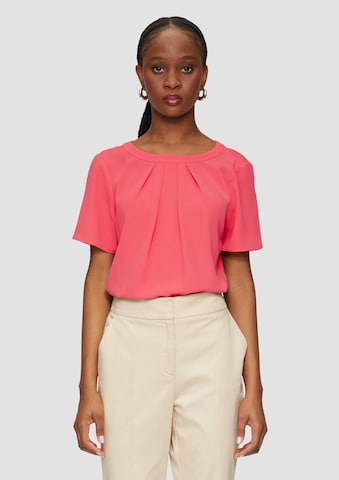 Chemisier s.Oliver BLACK LABEL en rose : devant