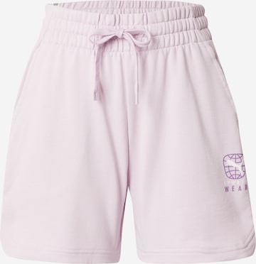 Regular Pantalon de sport PUMA en violet : devant